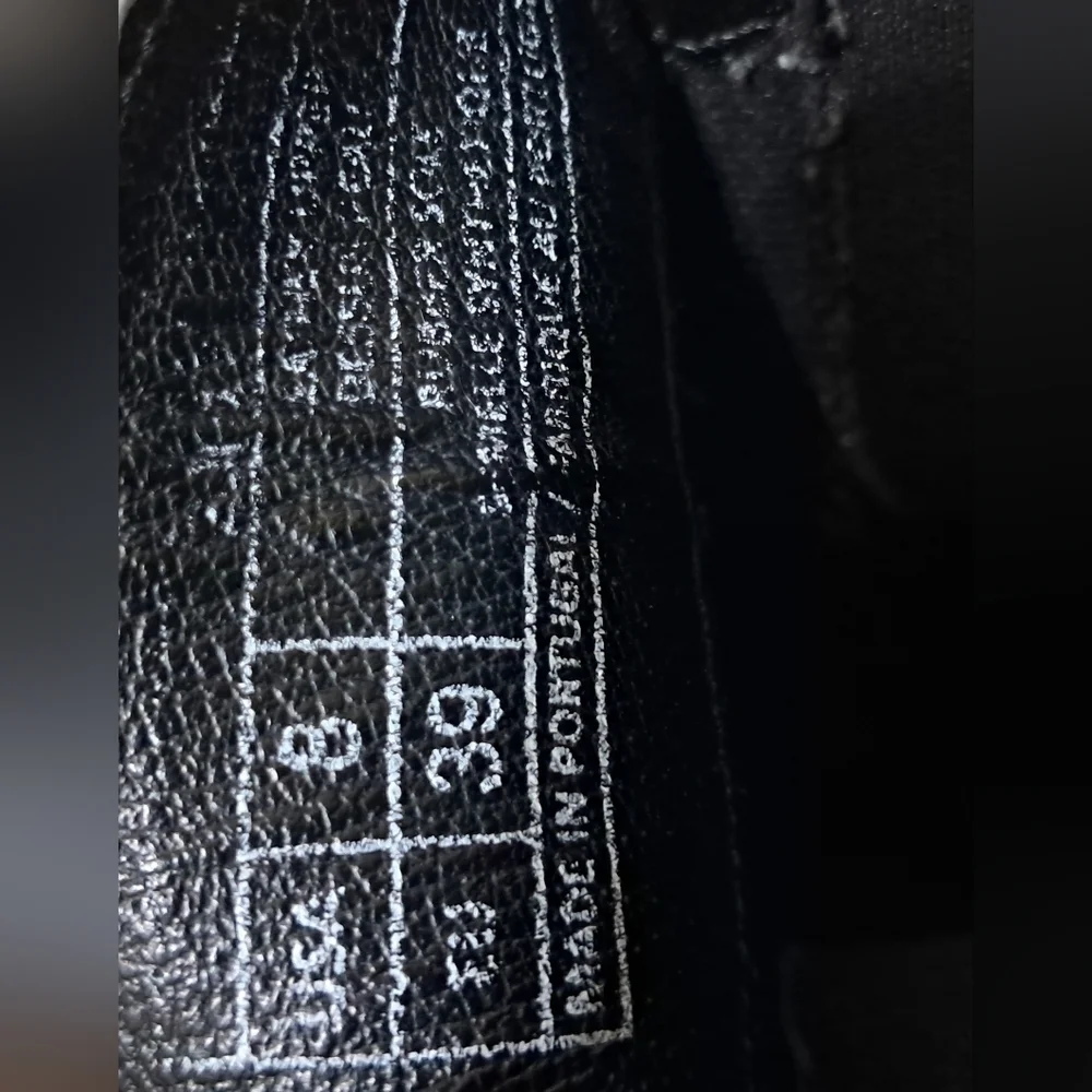 Antonio de Faria Black Suede Chelsea Boots – EU 39 / US 8 – Portugal Made - Picture 9 of 16